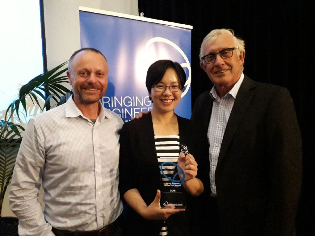 Young engineer award winner is encouraging women to try it