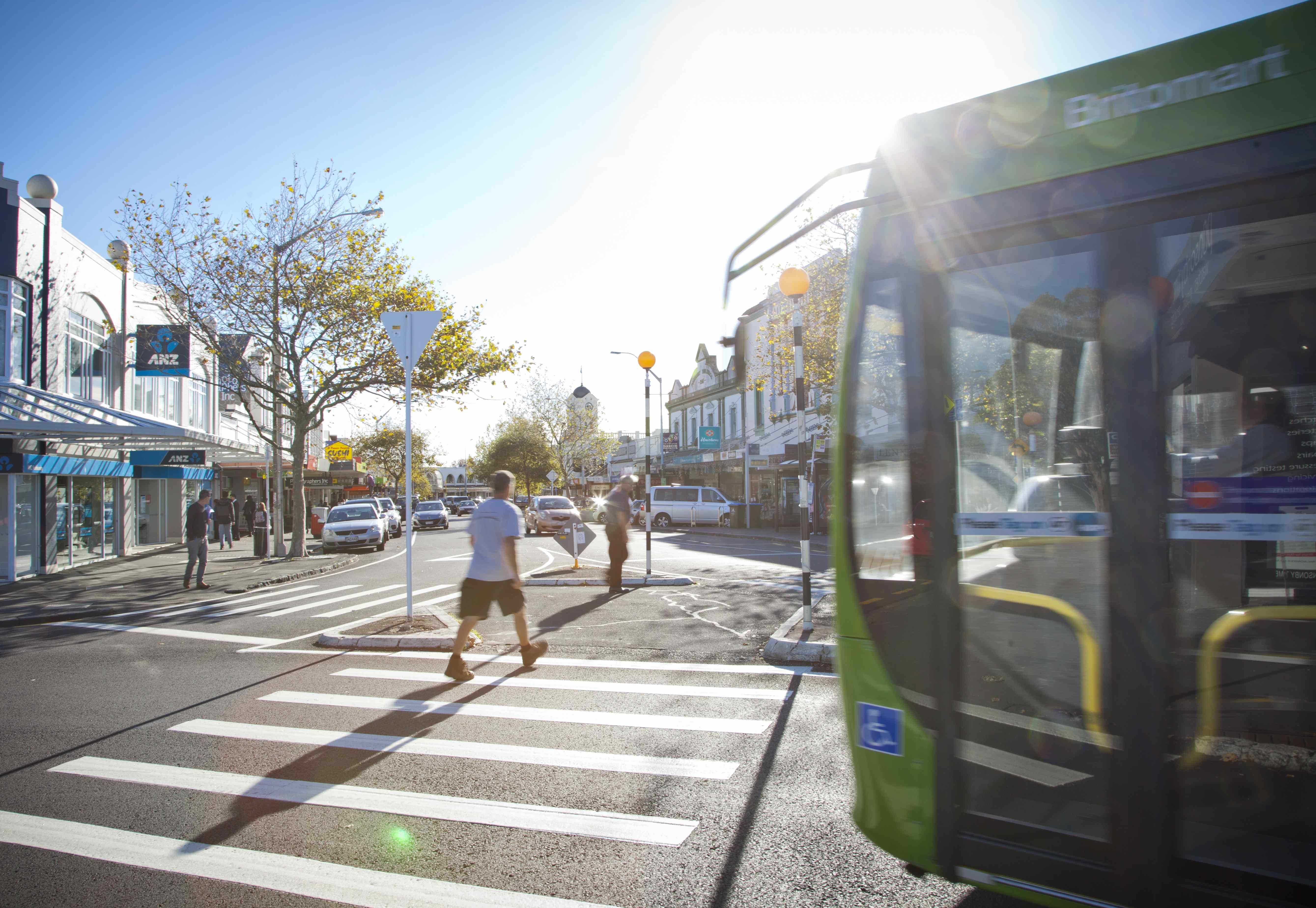 Living near accessible public transport make city life convenient.