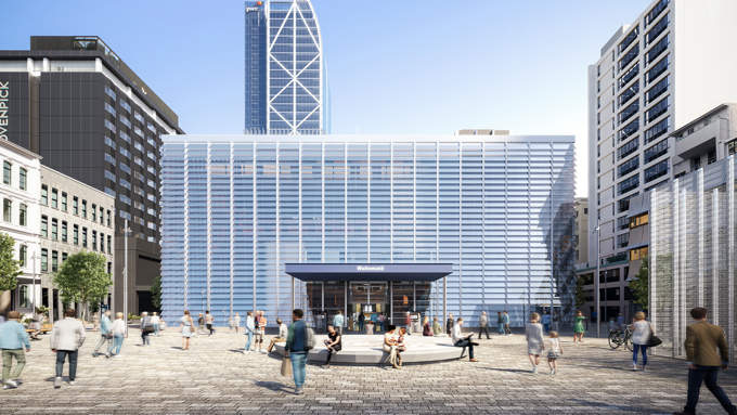 Waitematā Station Plaza Centre