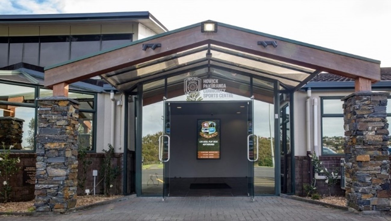 Howick Pakuranga Community Sports Centre.