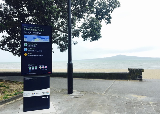 Safeswim - digital sign