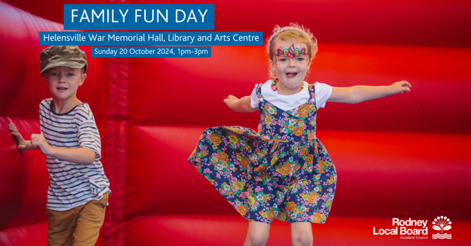 Family fun at the Helensville War Memorial Hall reopening