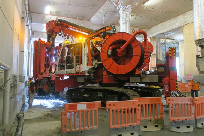 Big CRL rig ends her construction journey