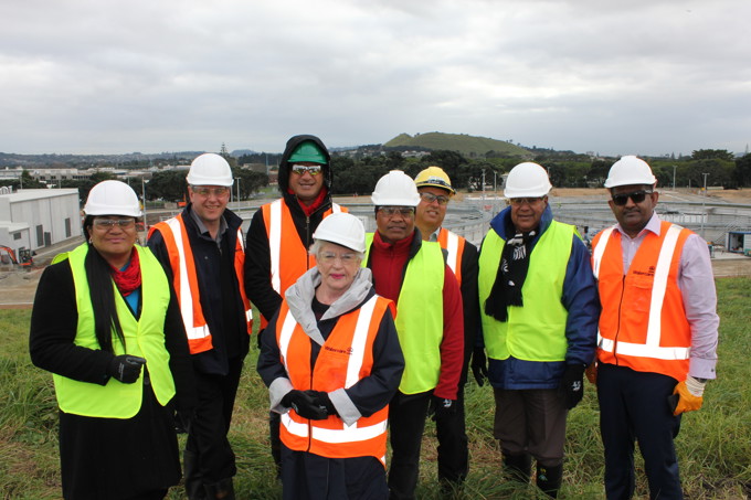 Wastewater treatment plant progressing1