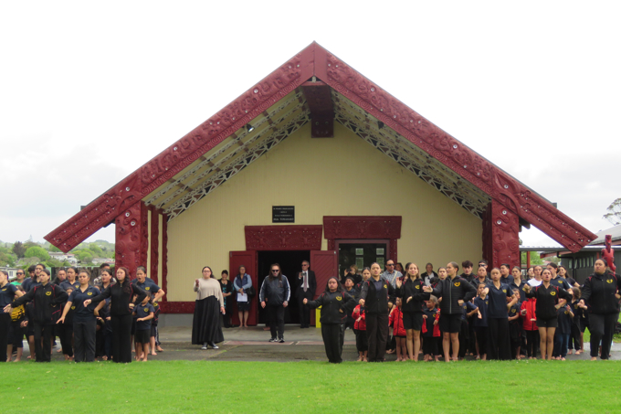 People at local marae