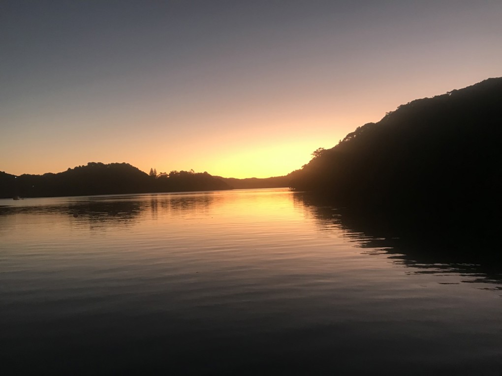 240122 PHOTO Mayor Photo Sunset On Summer Boating Trip