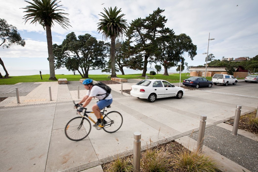 Browns Bay Cyclist