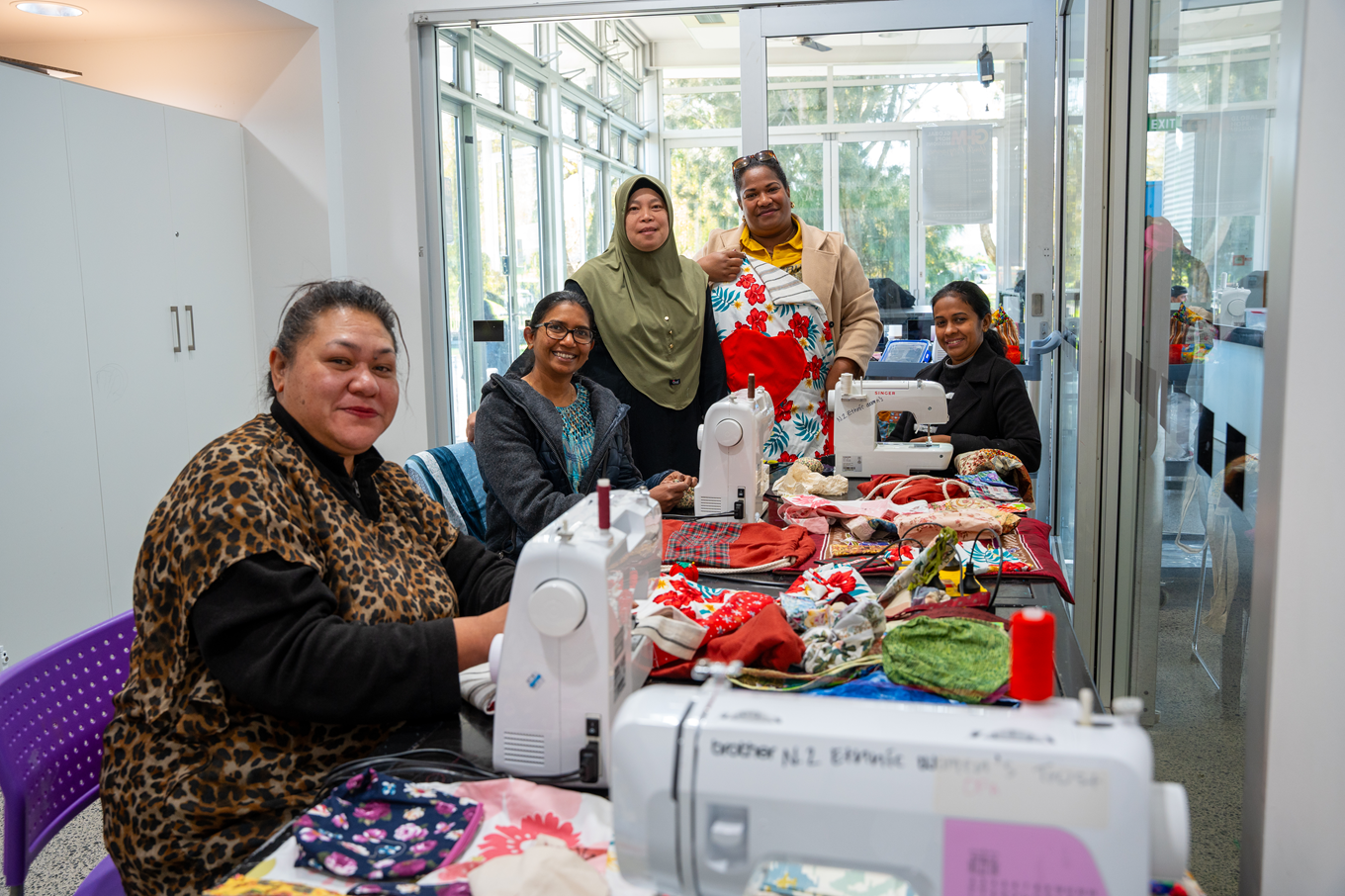 A local community sewing group.
