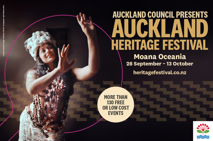 Auckland Heritage Festival 2024 poster