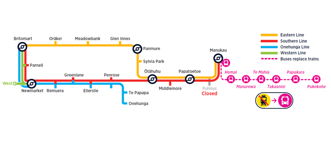 Changes to Auckland’s train timetables