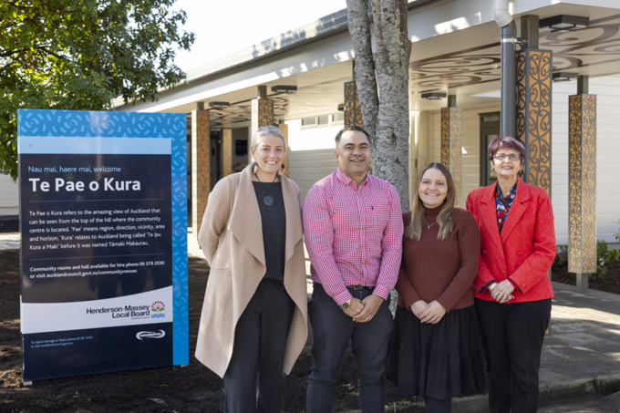 $6.5 million Te Pae o Kura upgrade complete - board members group pic