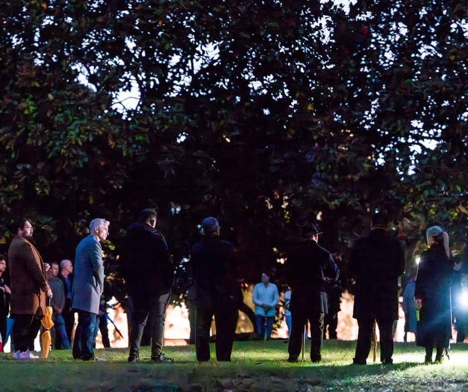A stunning shot of the whakaawatea karakia (blessing).