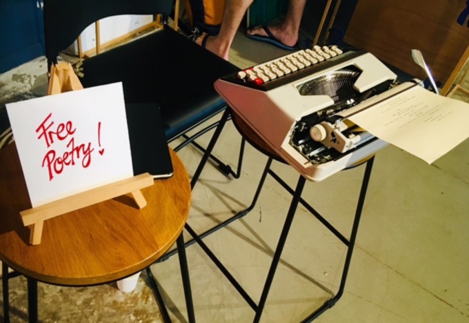 Creative Humans - typewriter poetry