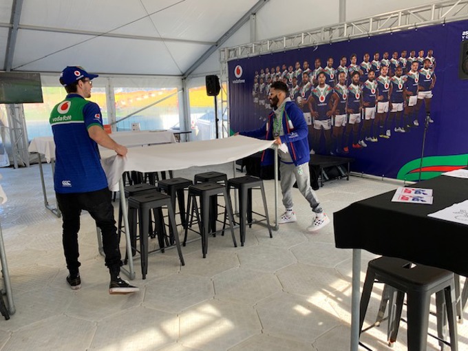 Behind the roar fans 1