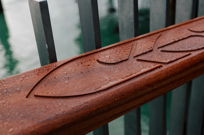 Reuben Kirkwood Carved Handrails