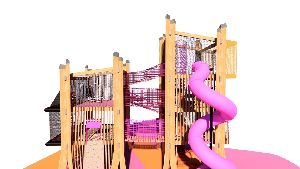 Hayman Park Play Tower Render 1