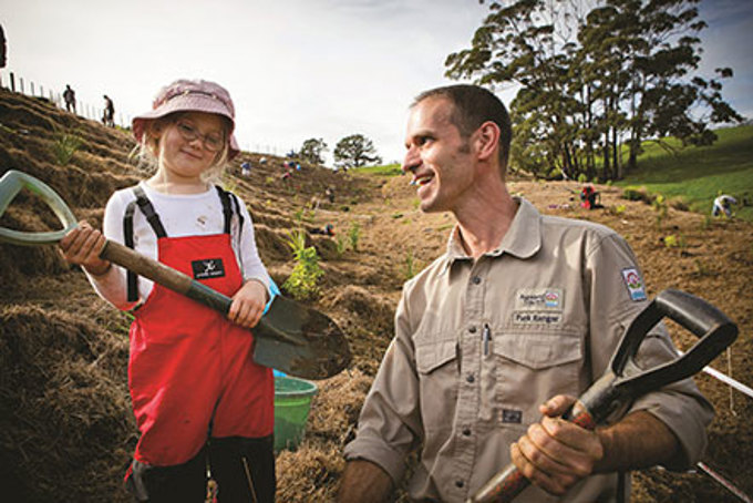 Volunteers in our regional parks