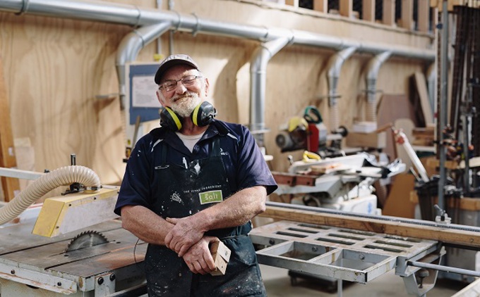 Meet community upcycler Arthur Buckland