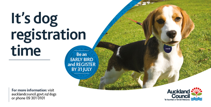 It's dog registration time! (1)