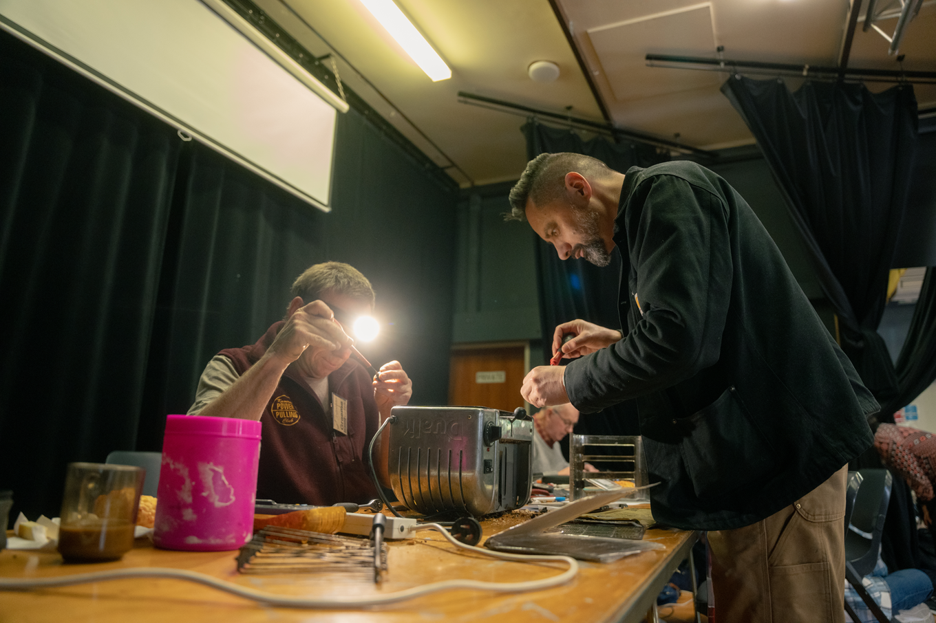 A local repair cafe.